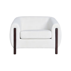 Pestura Single Sofa - White
