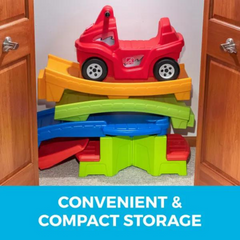 Step 2® Up & Down Roller Coaster Rapid Ride & Hide