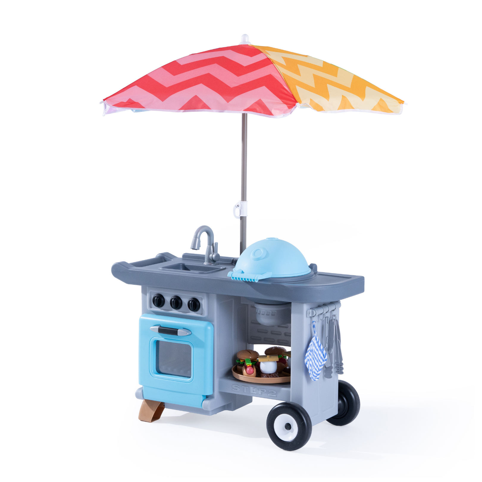 Step 2® Grill & Go BBQ Cart with Lights and Sounds™