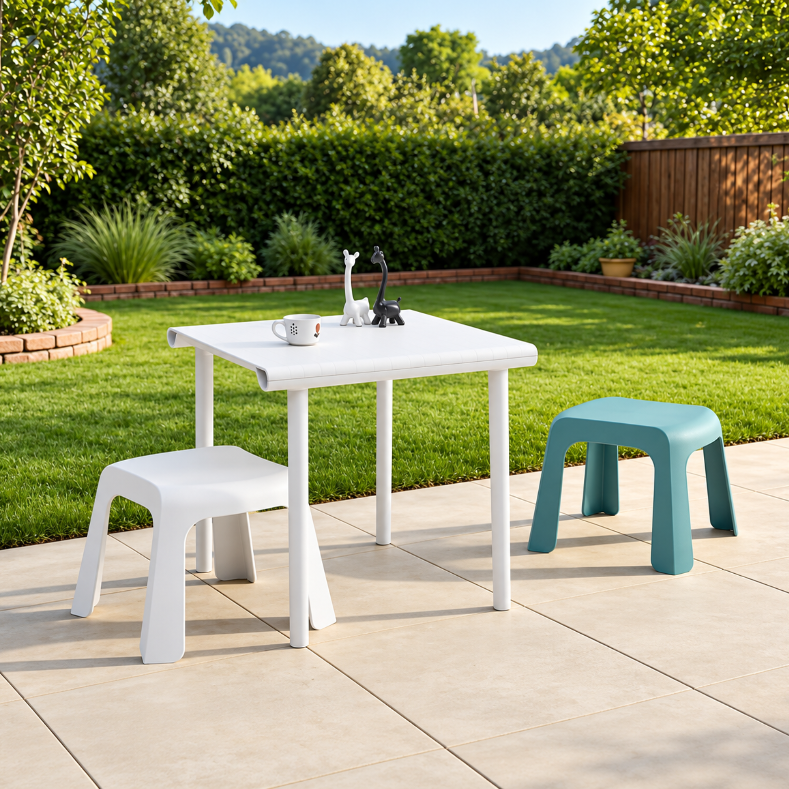 Mater Stool - Greyish