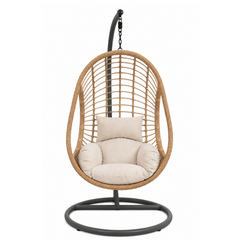 Norma Swing Chair - Natural/Black