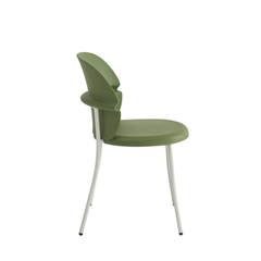 Sarge Dining Chair - Green/Greyish Legs