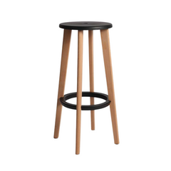 Reva Barstool - Black (4 pcs. set)