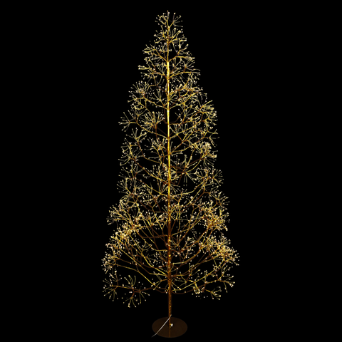 LED Gold Tree Warm White - 7 ft.
