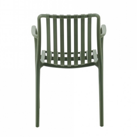 Zephyr Plastic Chair - Green