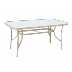 Santiago Patio Set - Light Grey (Beige Frame)