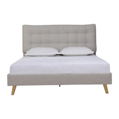 Queen Bed Jiasmin - Beige