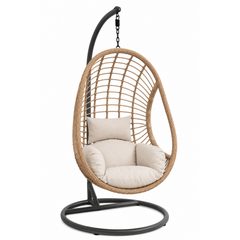 Norma Swing Chair - Natural/Black
