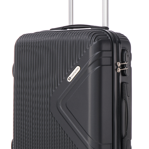 Luggage Set 3 pcs. W / Wheel - Black