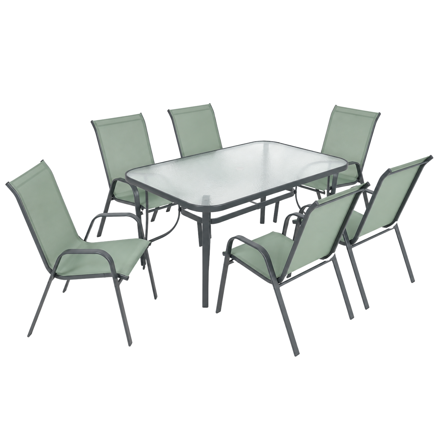 Santiago Patio Set - Green