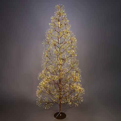 LED Gold Tree Warm White - 7 ft.