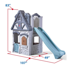 Step 2® Enchanting Adventures 2-Story Playhouse & Slide