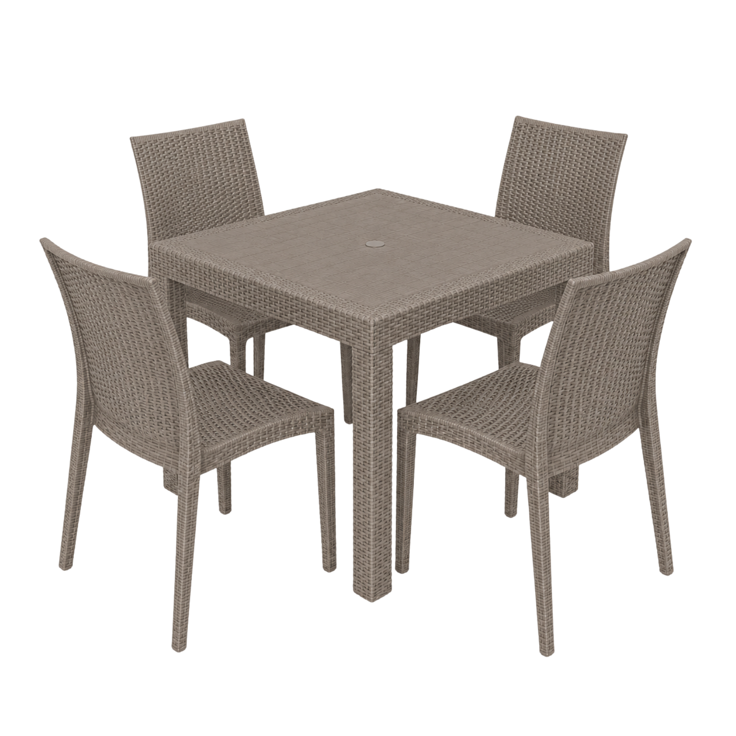 Protin Patio Set - 5 pcs. (Taupe)