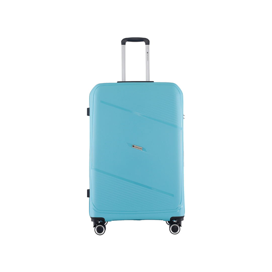 Travel Luggage - Light Blue 21"
