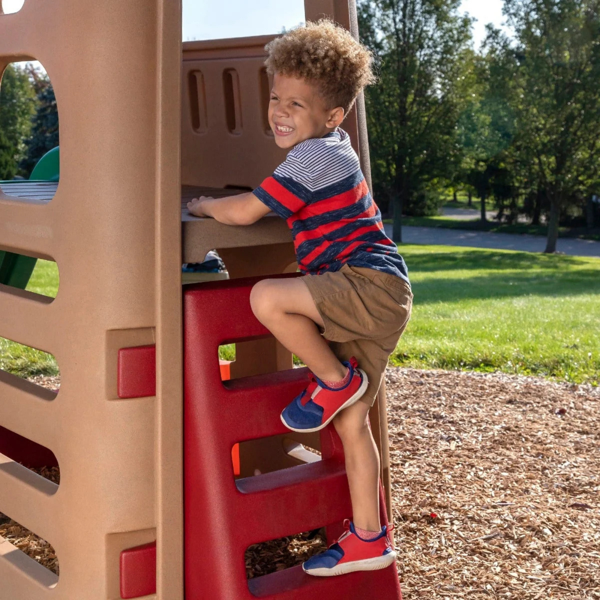 Step 2® Naturally Playful™ Playhouse Climber & Swing Extension