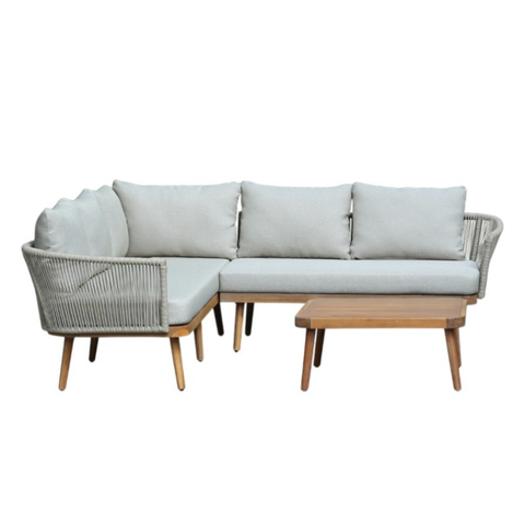 Sanito Sectional Corner Sofa w/Table Set - 3 pcs.
