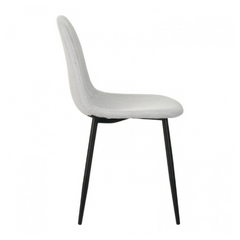 Paula Dining Chair - Light Grey
