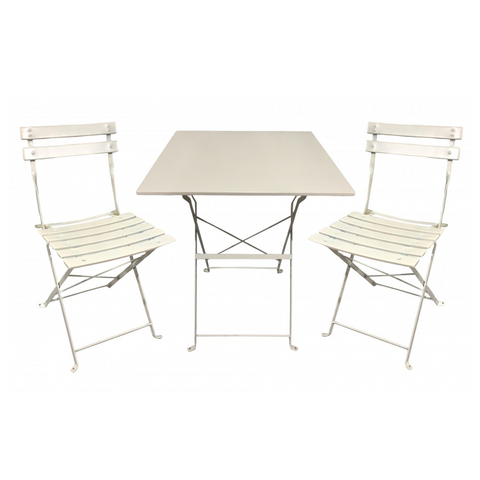 Zeleni Bistro Set - 3 pcs. (White)