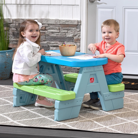 Step 2® Sun & Shade Picnic Table With Umbrella