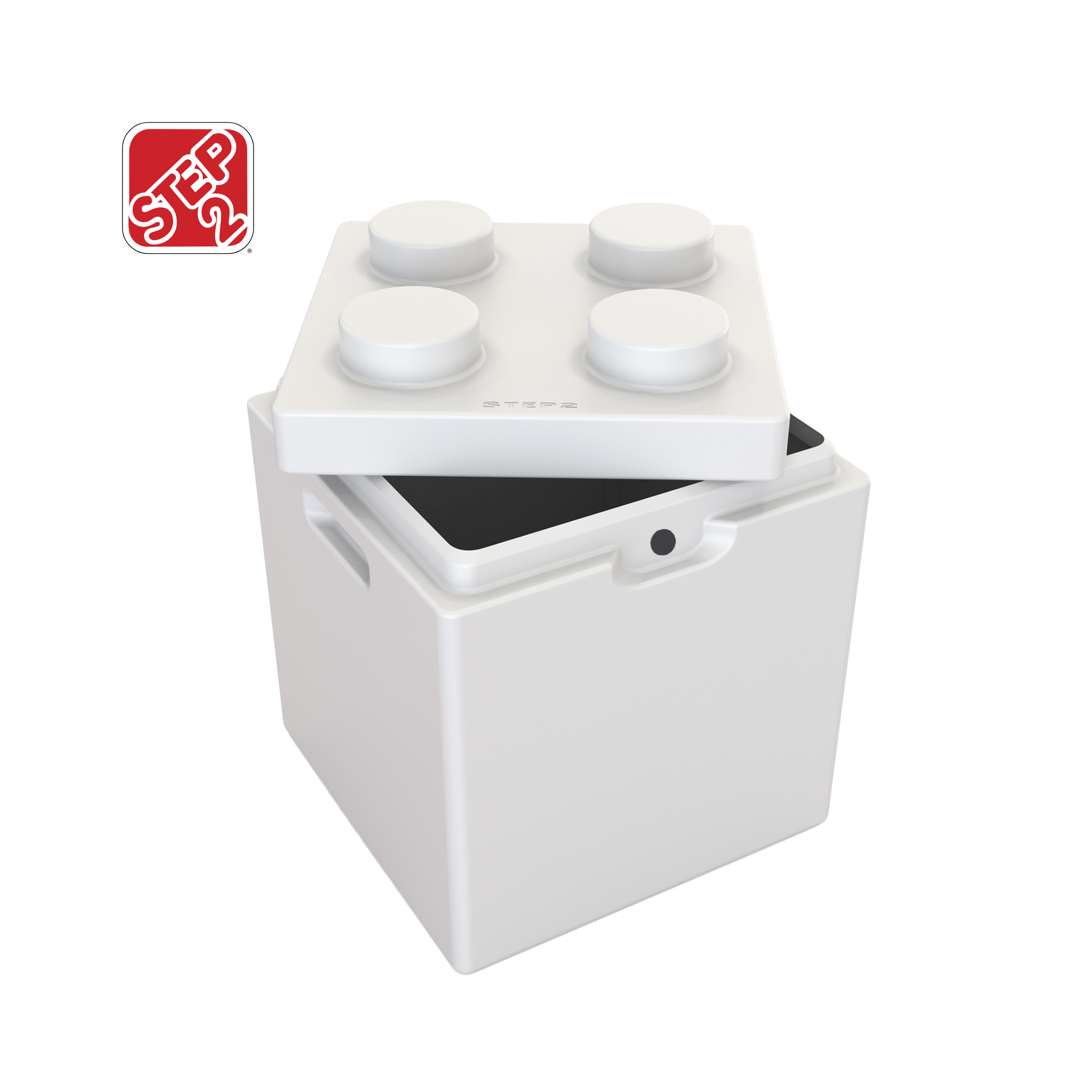 Step 2® Contemporary Builders Toy Box™ - White