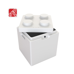 Step 2® Contemporary Builders Toy Box™ - White