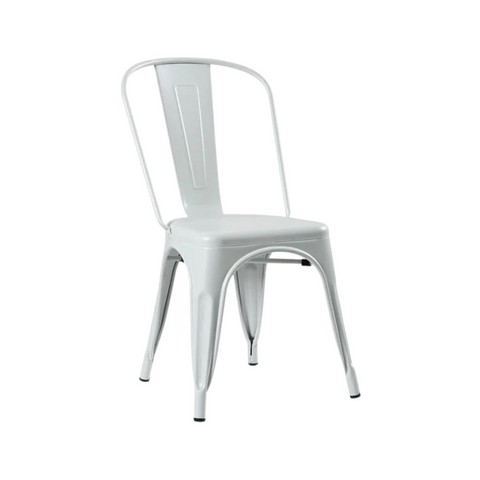 Latem Metal Chair - White