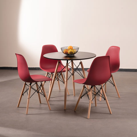 Salina Dining Chair - Wine