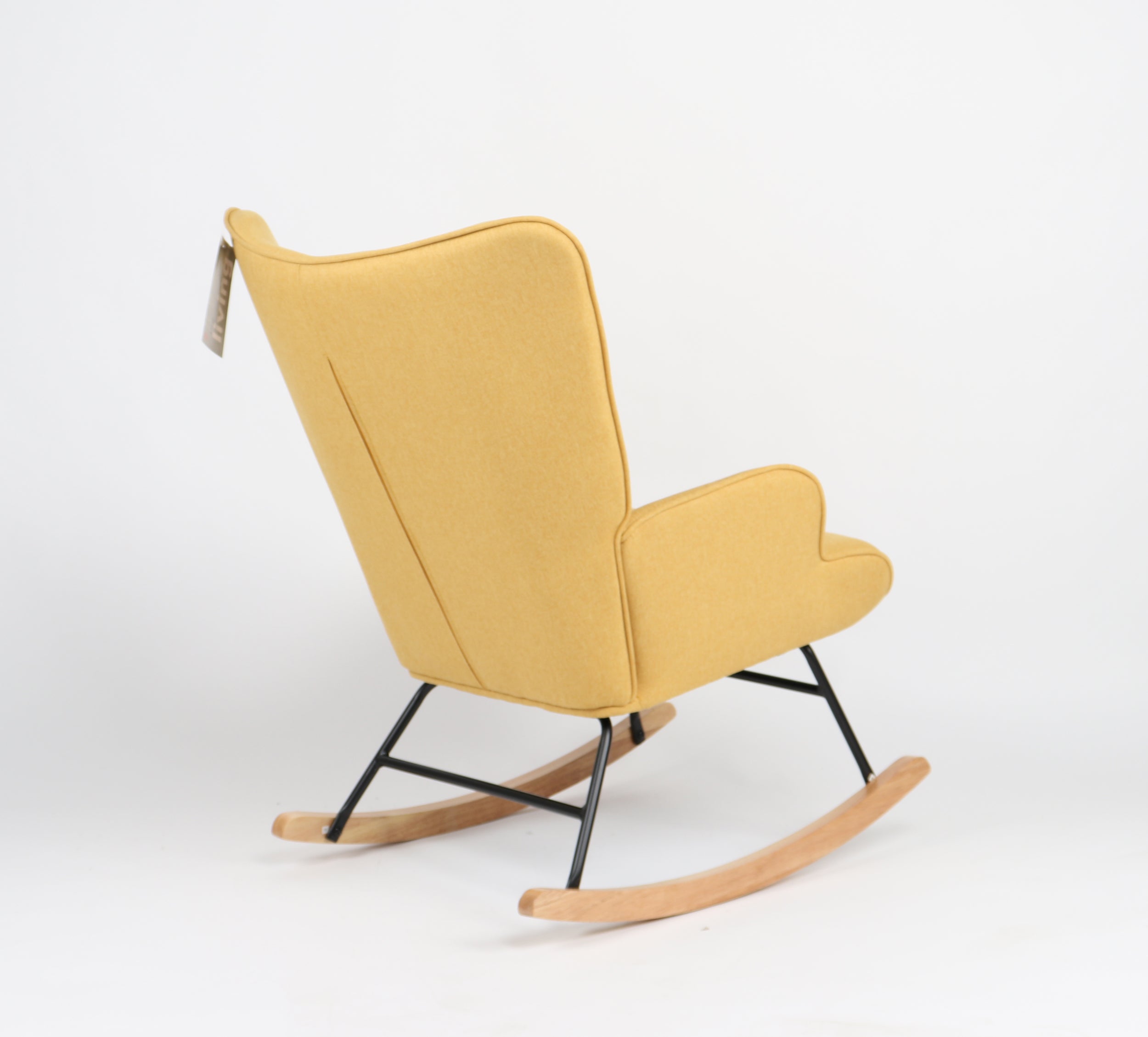 Mustard Rocking Chair Rocking Chair Nicol - Mustard – Aliss Puerto Rico