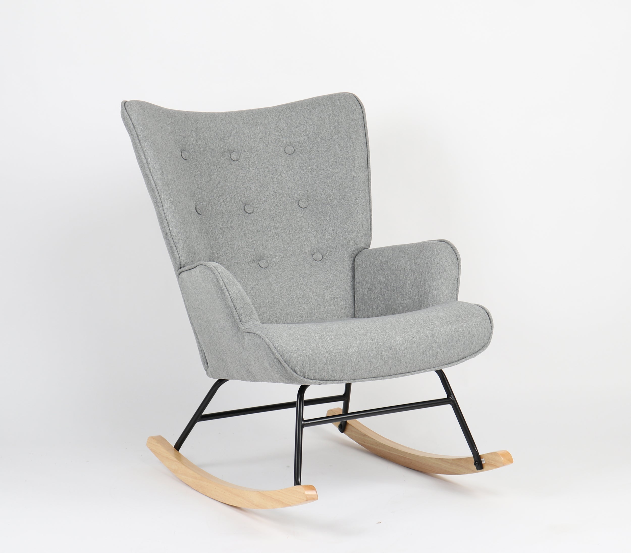 Rocking Chair Nicol - Grey