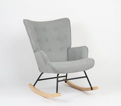 Rocking Chair Nicol - Grey