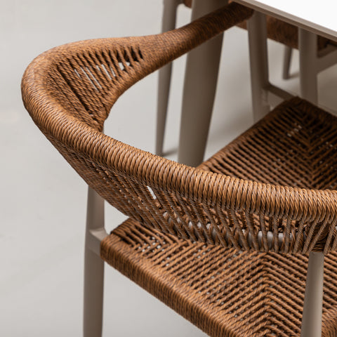 Petruchio Dining Chair - Brown
