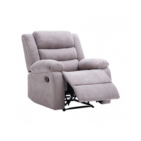 Cross Recliner Single Sofa - Beige