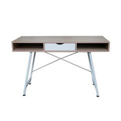 Computer Desk Reno - White & Oak