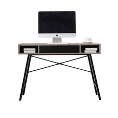 Computer Desk Reno - Black & Oak