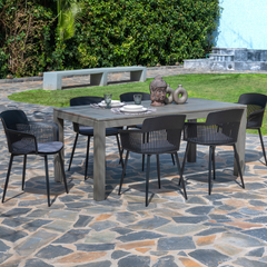 Tamil Rectangular Table - Grey