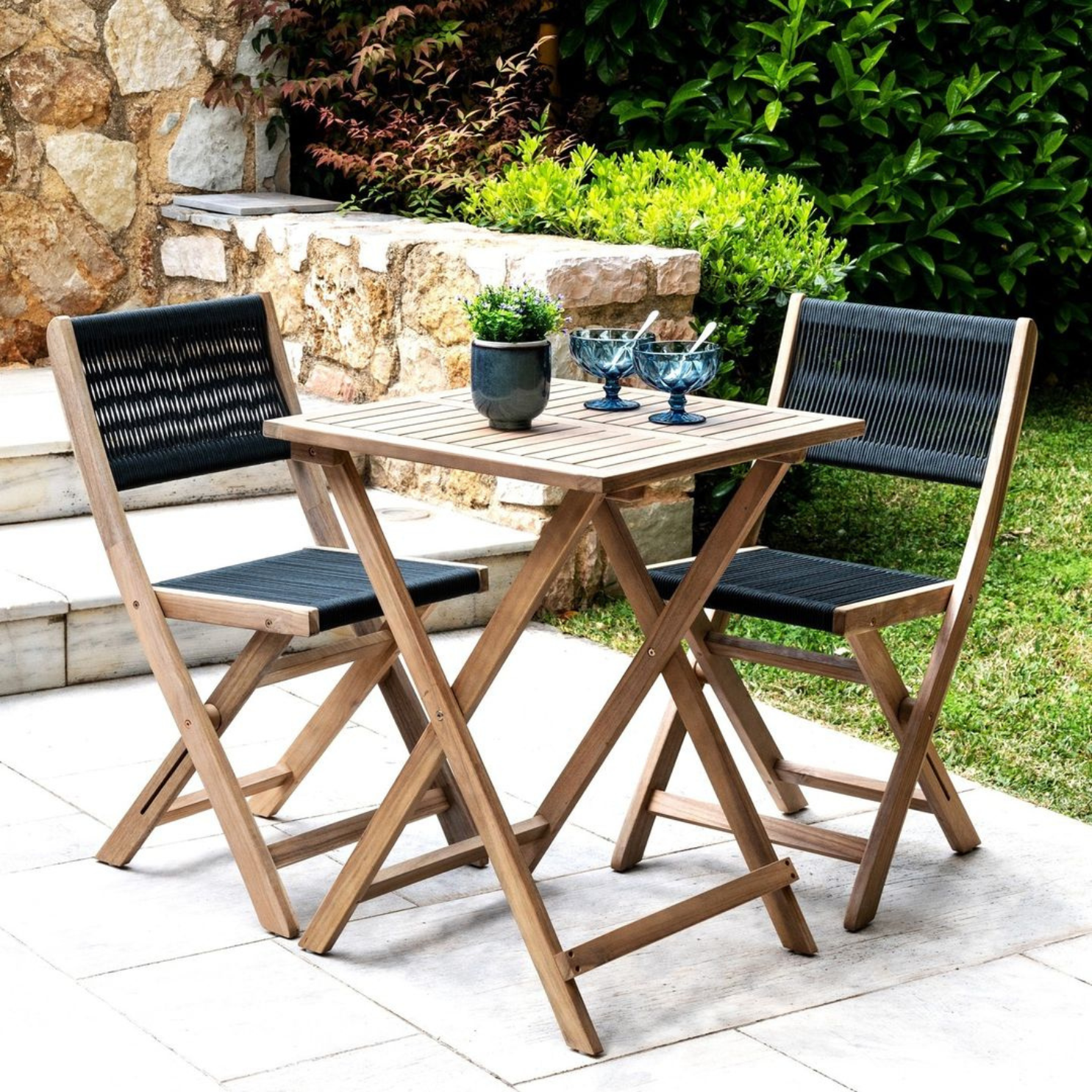 Molan Patio Bistro Set 3 pcs