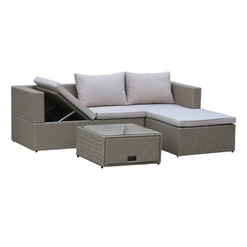 Skottevik Sectional Corner Sofa with Table