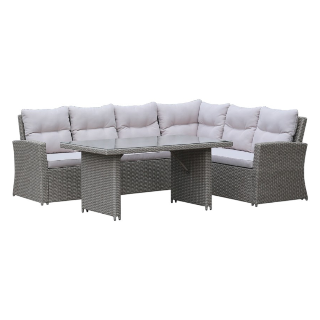 Paloma Sectional Corner Sofa with Table