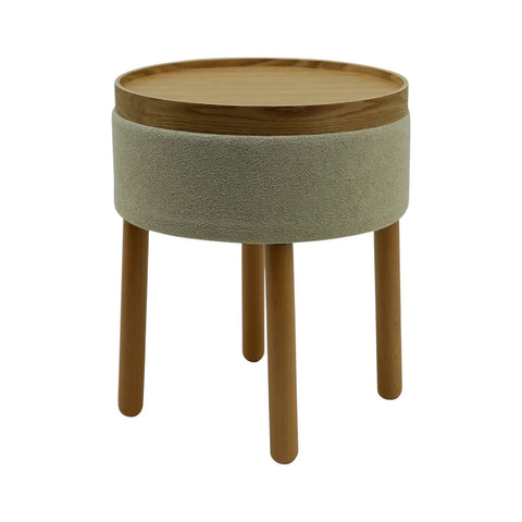 Gass Stool W/Tray