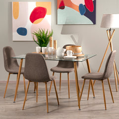 Ino Dining Chair - Brown