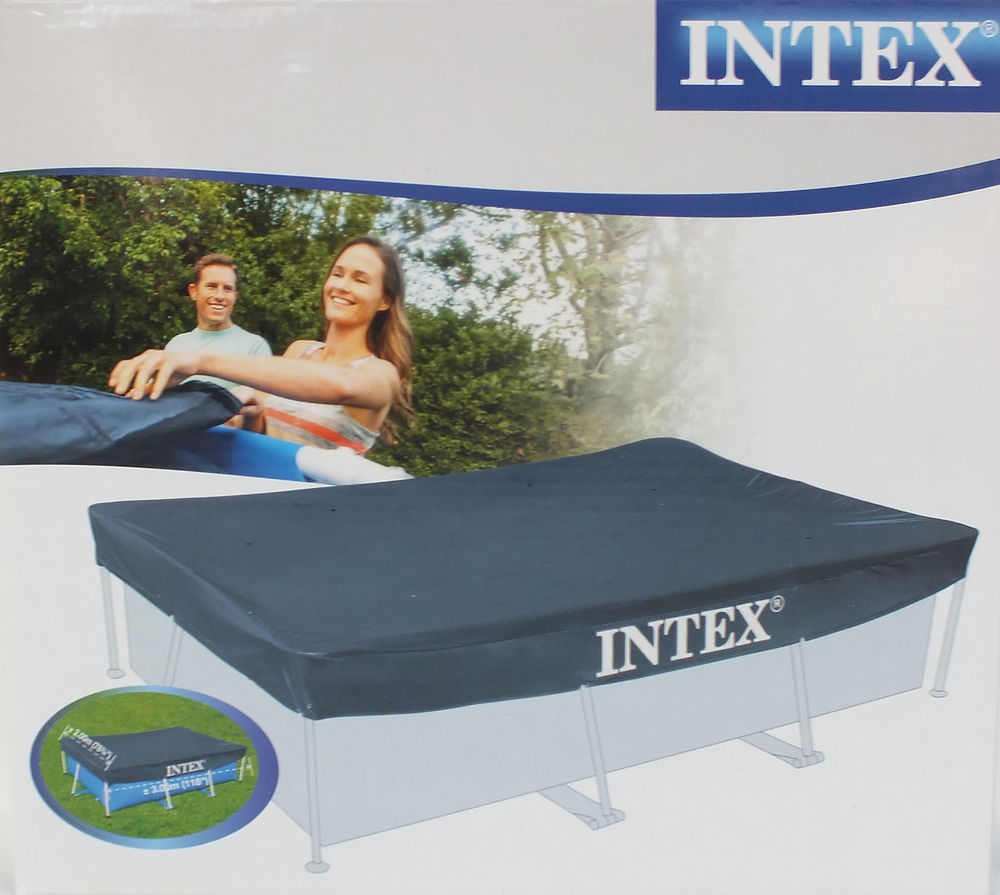 Intex - Pool Cover Rectangular Frame (118 X 79IN)