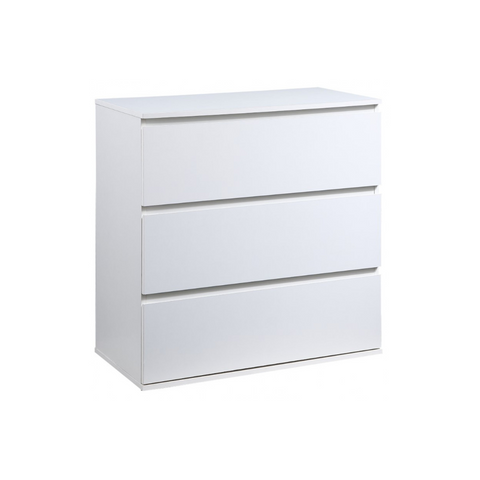 Porcia 3 Dreawers Chest - White
