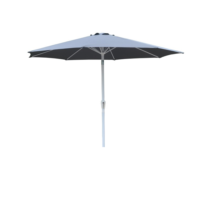 Market Umbrella - Grey / White Pole