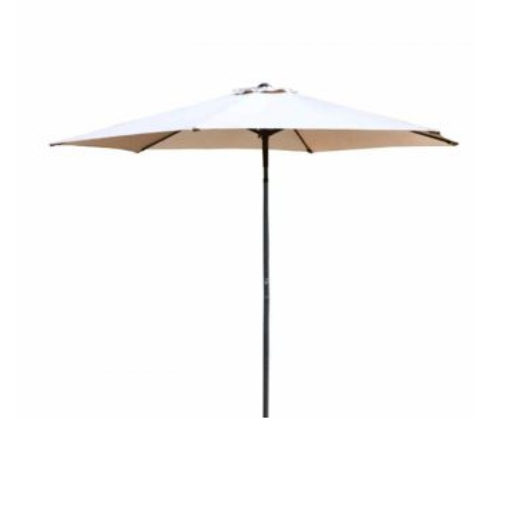 Market Umbrella - Taupe / Grey Pole