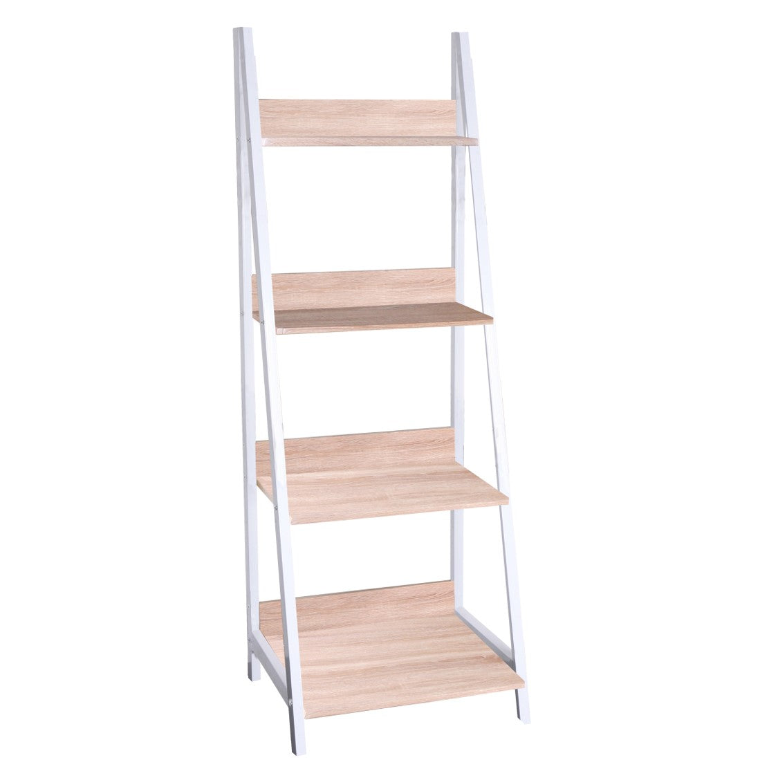 BOOKSHELF WHITE FRAME 20x19x58inch