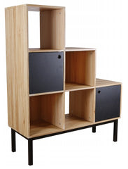 Bookshelf Stairs Black