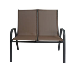 Santiago Double Chair Set - Brown (2 pcs.)