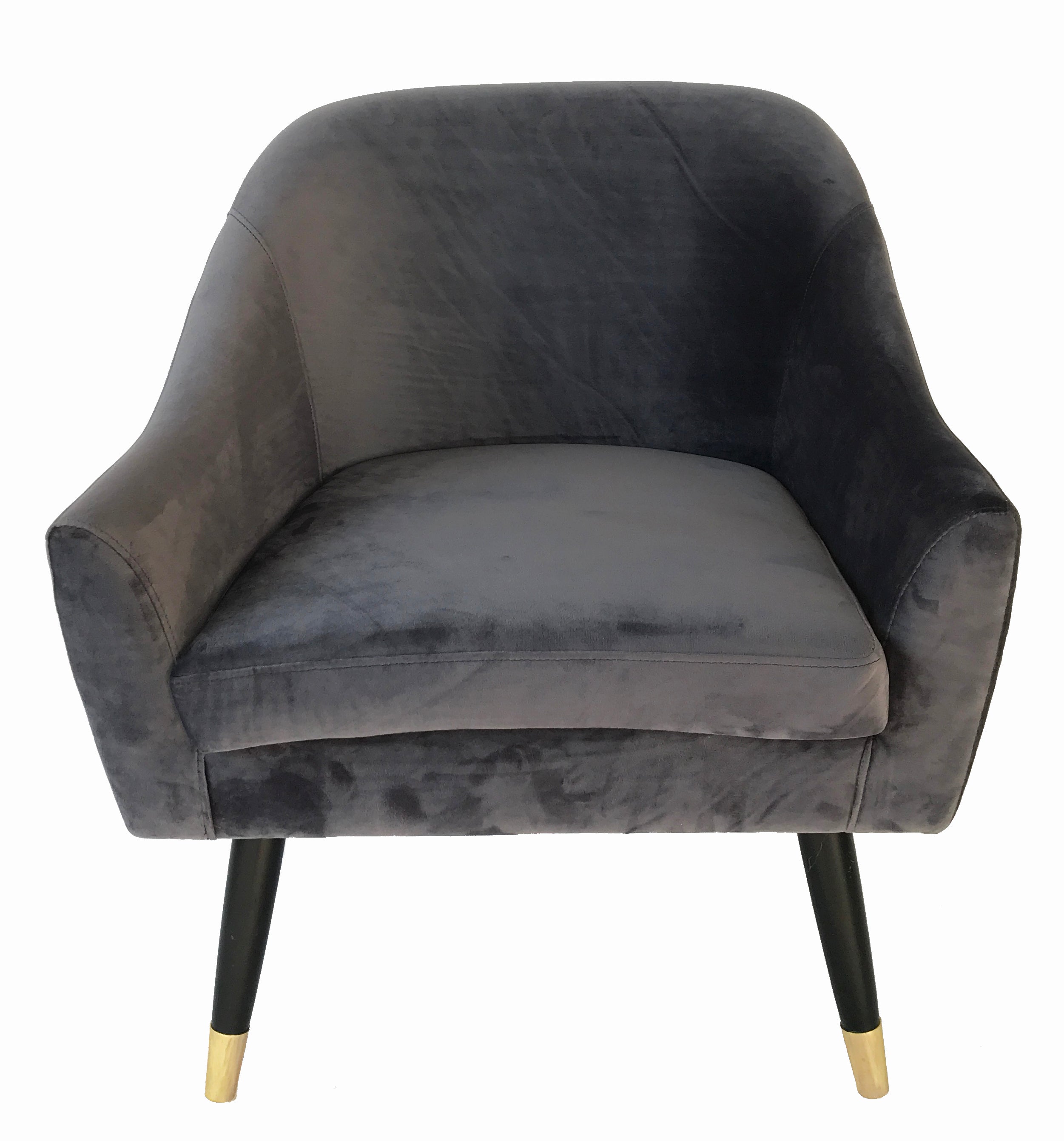 SIRLEY ARMCHAIR 28X26X31INC GREY