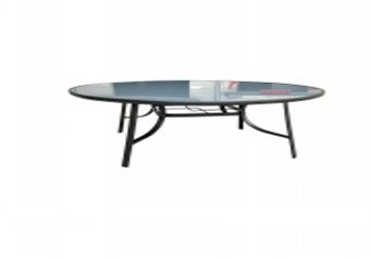 TIM ROUND TABLE 59X29X0IN GLASS