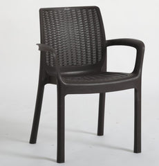 Lux Dining Armchair (Black)